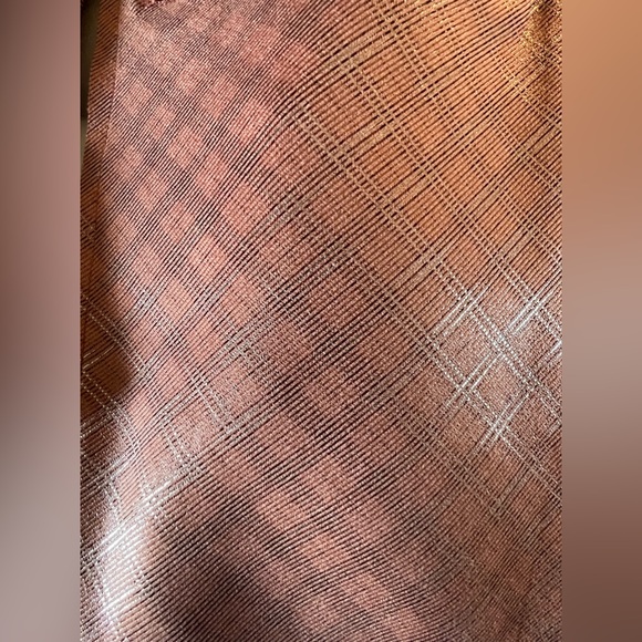 NWT Solitaire double breasted coral and silver spring jacket. Women’s size L. - Picture 5 of 10